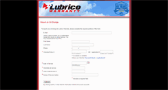 Desktop Screenshot of oilchange.lubrico.com